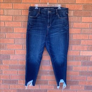 American Eagle Curvy Hi- Rise jegging crop